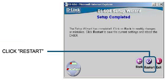  D-Link Express EtherNetwork DI-604 adsl solution